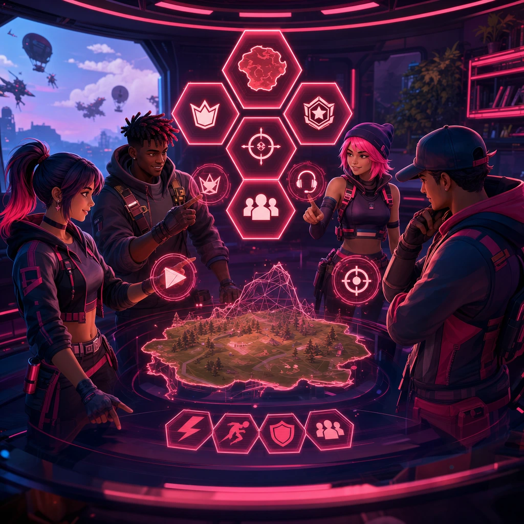 Fortnite squads work better when everyone wants the same game. Find people to play games with in Fortnite by matching mode, rank, comms, and playstyle