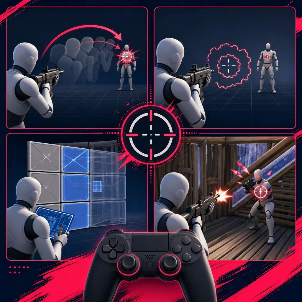 Repeated mistakes point to the setting worth checking first. Fortnite sensitivity troubleshooting guide for overflicking, shaky aim, and slow edits
