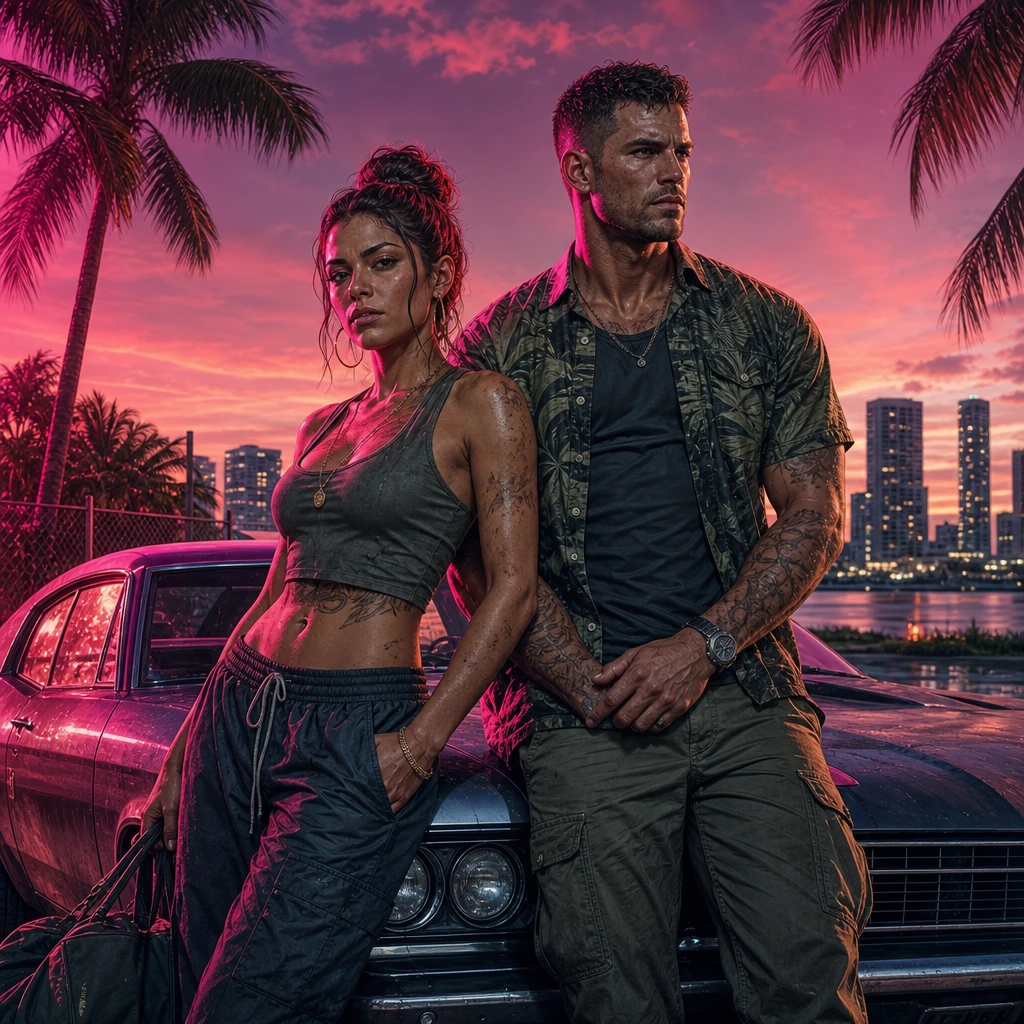 Two protagonists, different histories, one partnership built around trust. GTA 6 characters Lucia Caminos and Jason Duval protagonist profiles