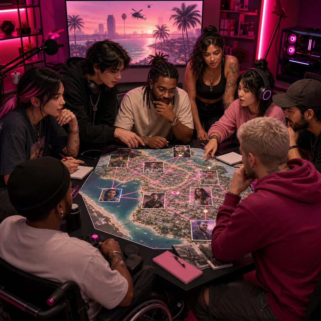 Meet compatible players, compare theories, and build better squad chemistry. GTA 6 characters community discussion and teammate matching on COYA