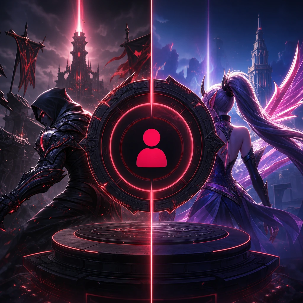 Use the complete GameName#Tagline format when searching for a player. League of Legends Finder showing the correct Riot ID and tagline format