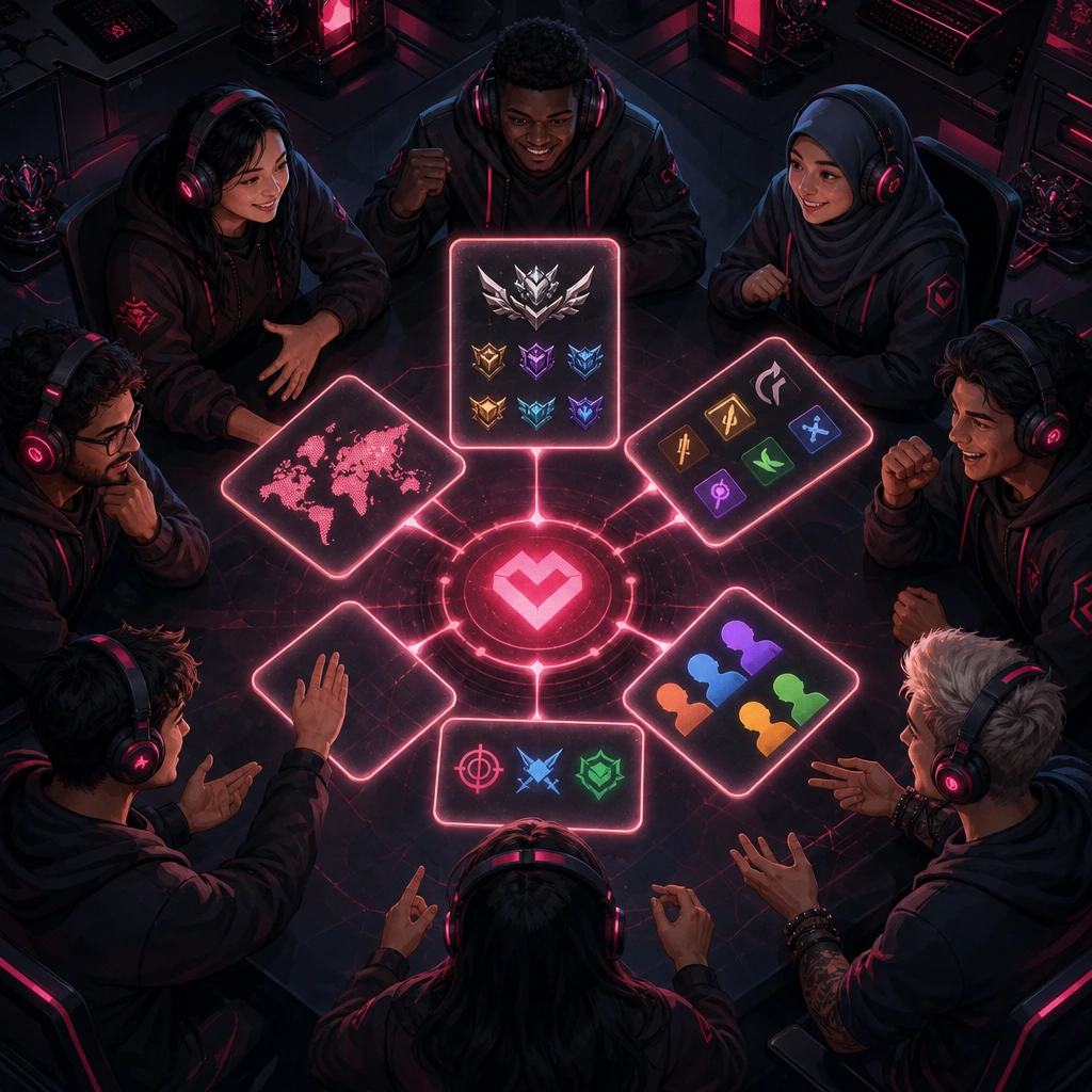 Better filters connect players who fit both the queue and the vibe. League of Legends LFG compatibility filters for rank, role, region, age, and playstyle