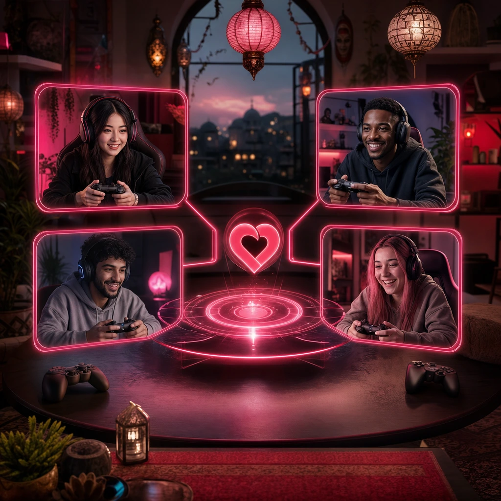 A live room makes it easier to test the vibe and start playing. LFG app live room concept for gamers joining a squad instantly